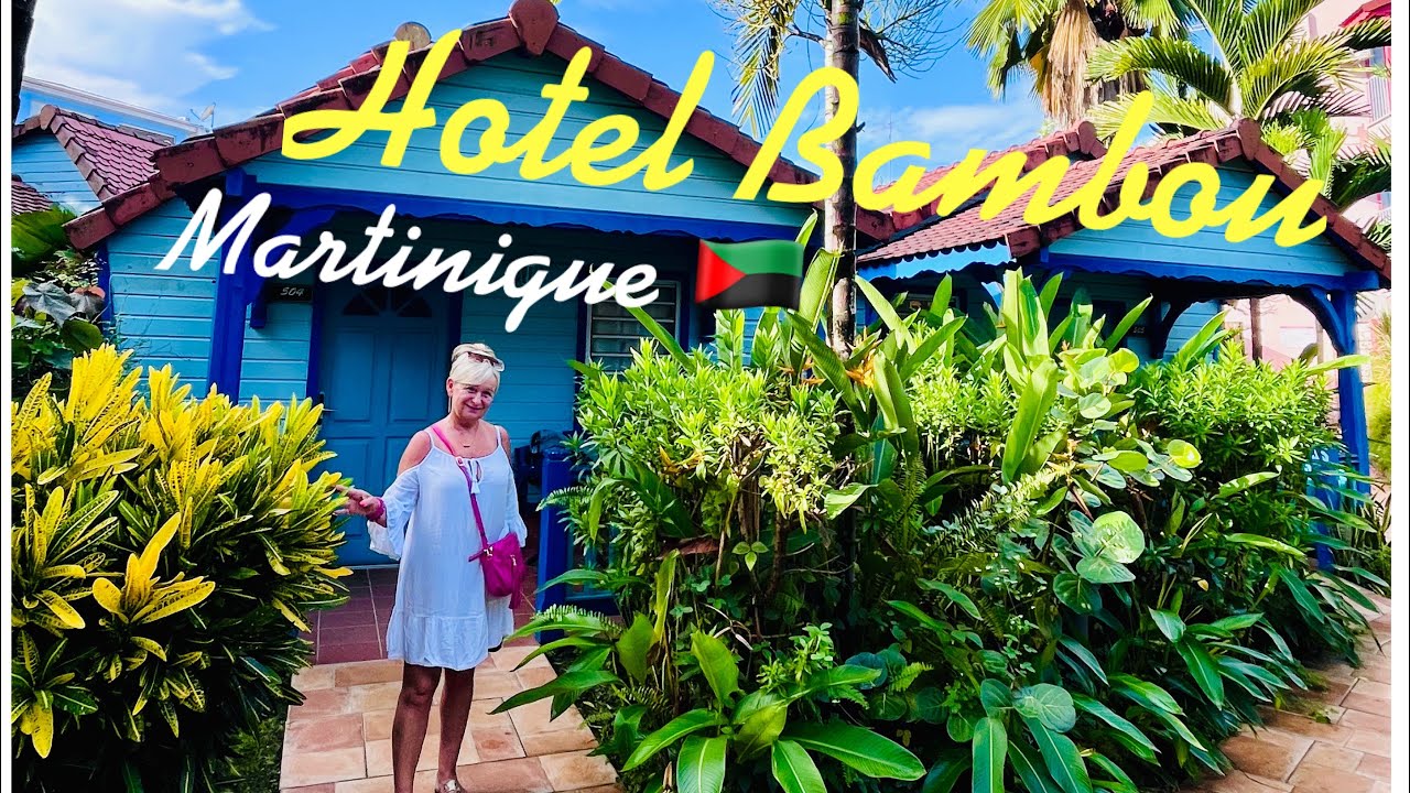 Martinik 🇲🇶 Martinigue - Hotel Bambou -  “Les Trois - Ilets”