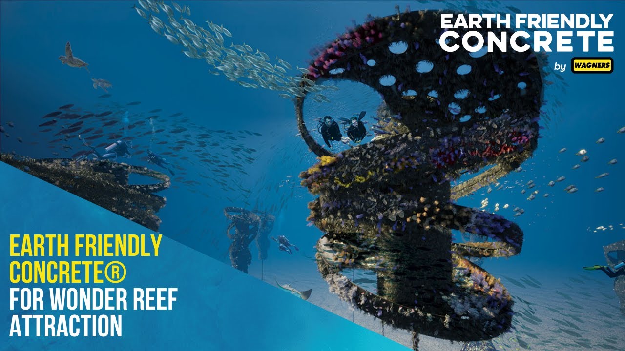 Wagners EFC&reg; | Earth Friendly Concrete&reg; by Wagners for Wonder Reef Dive Attraction