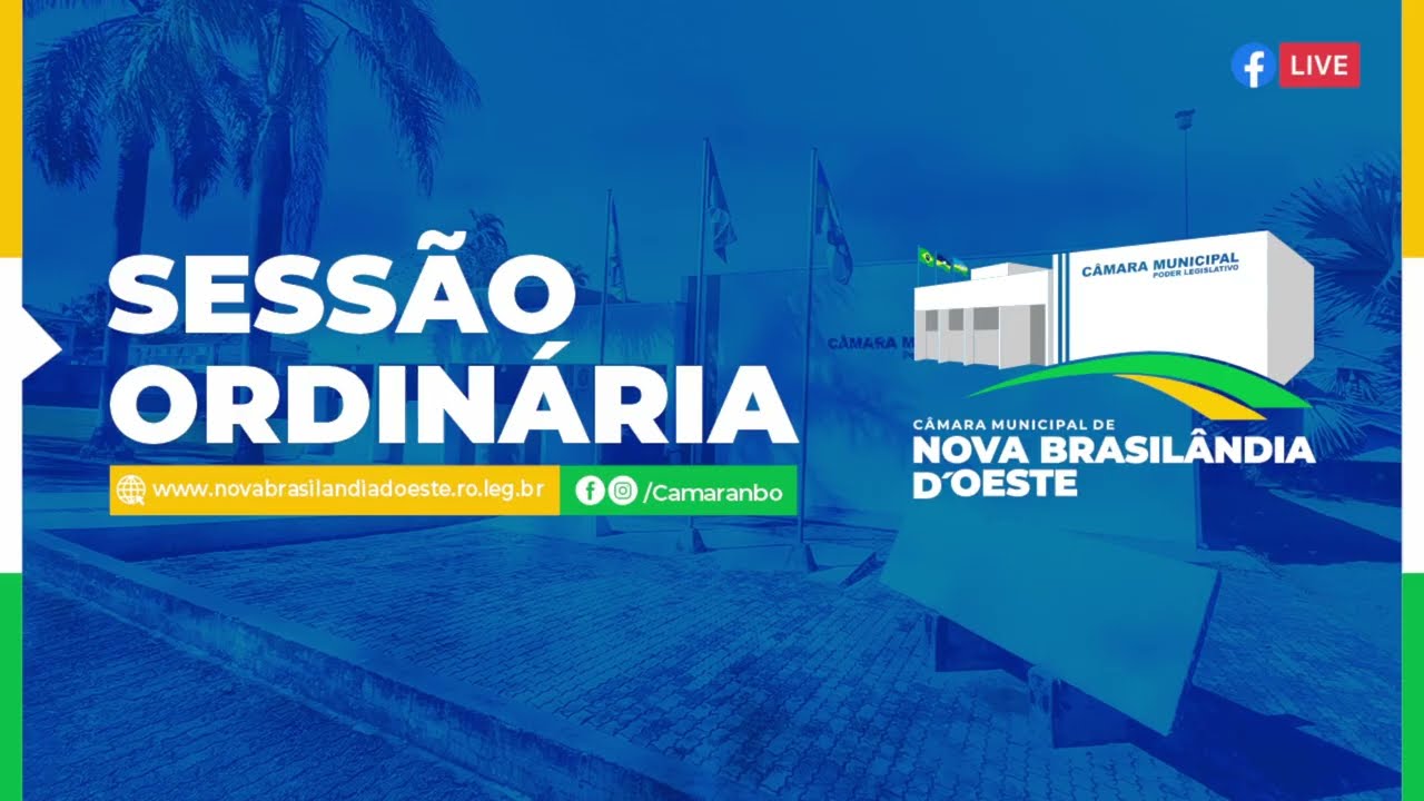06ª Sessão ordinária de 2026 - Câmara Municipal de Nova Brasilândia D'Oeste