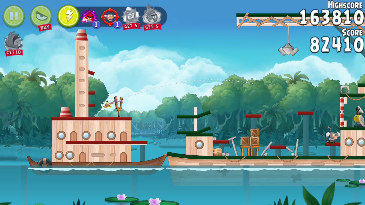 Angry birds rio blossom river boss speedrun