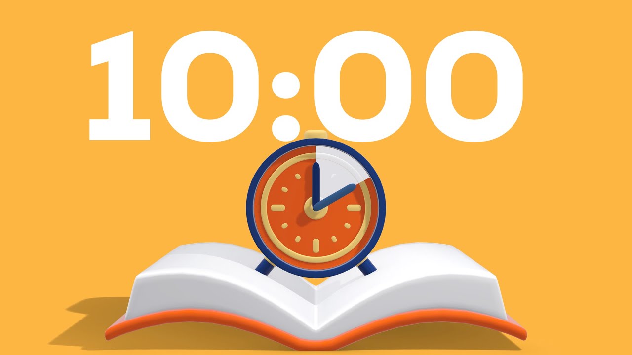 10 Minutes Classroom Reading Timer: Boost Focus, Learning & Productivity!