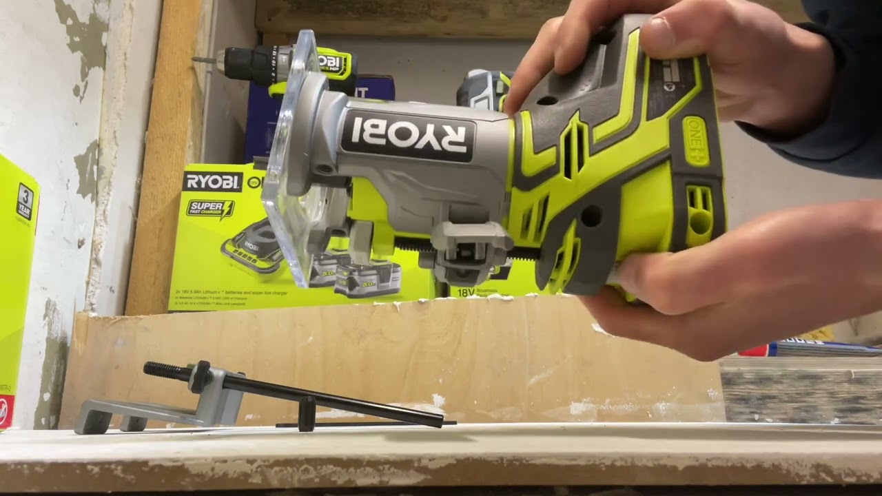 Обзор фрезера Ryobi R18TR-0 ONE+ 18V
