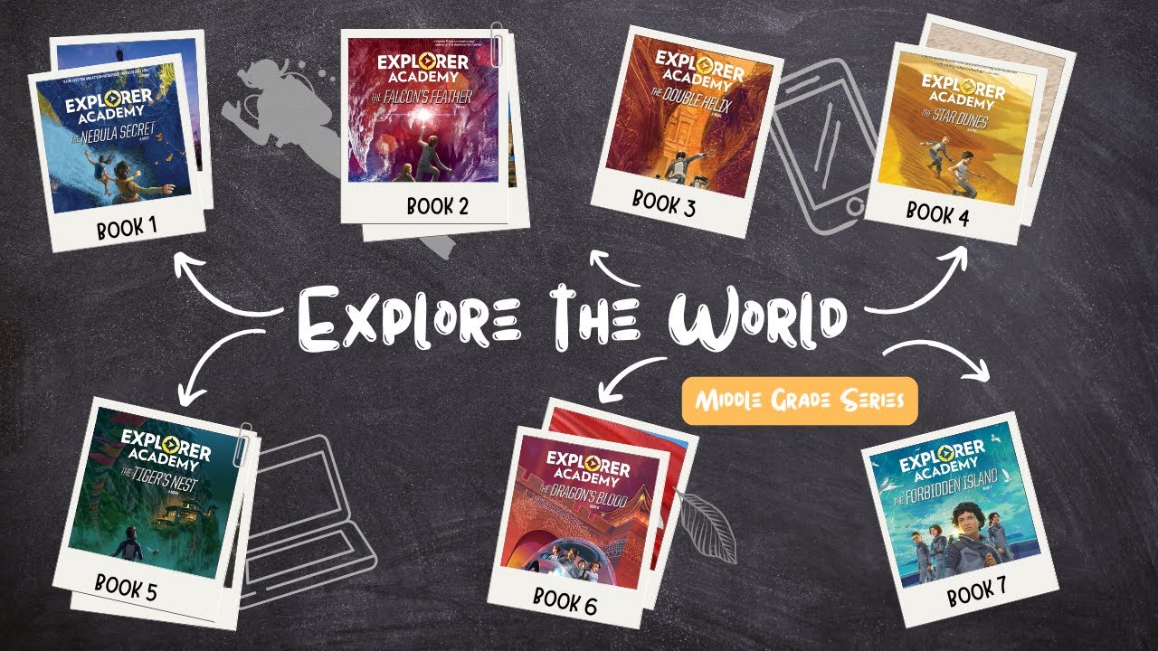 Book Review for The Explorer Academy Series by Trudy Trueit (Middle Grade Series)