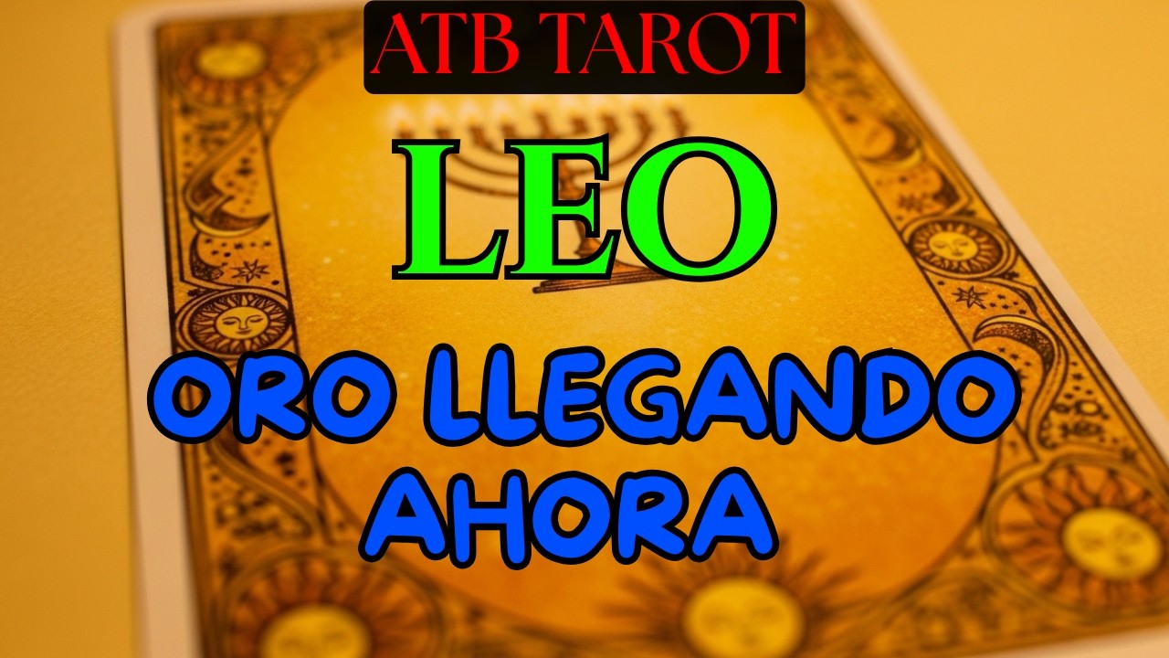 LEO: ganarás la lotería un mensaje de amor te asustará