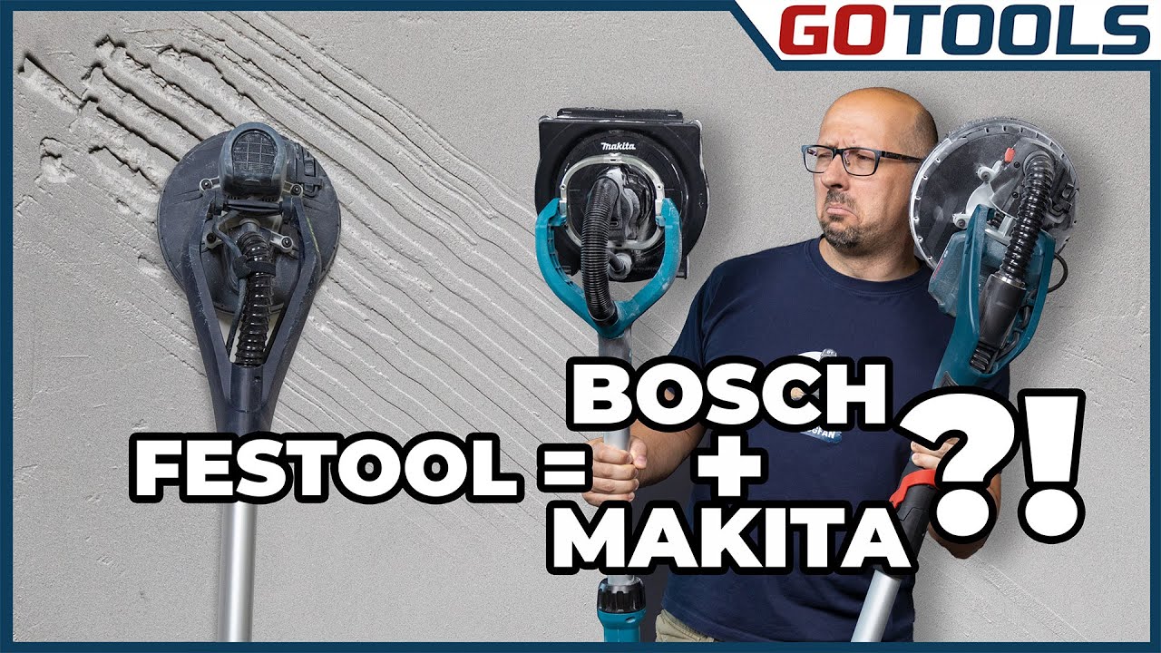 BOSCH новинка на рынке со шлифовальной жижей GTR 55-225! Может ли он шлифовать с Festool и Makita?