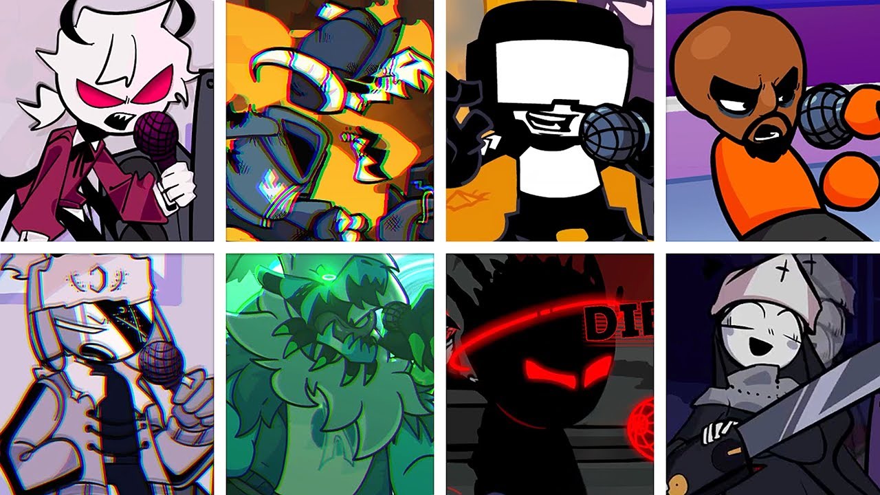 Attack but Every Turn a Different Character Sings 🎶 (FNF Attack but Everyone Sings It)