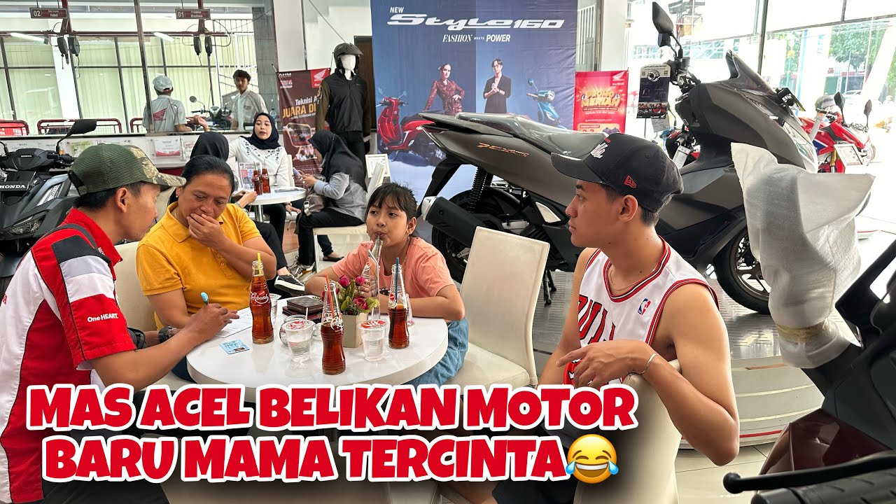 BELI MOTOR BUAT IBUK BARENG ABAY