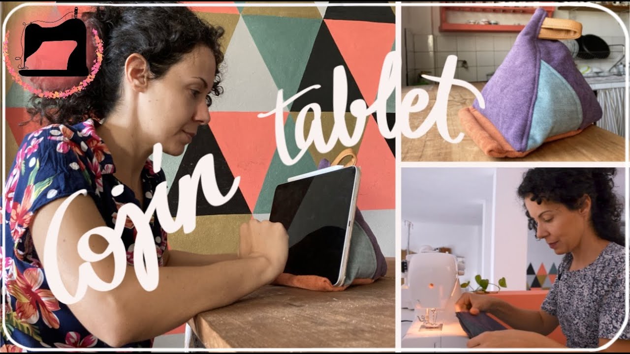 Como coser un cojín para el tablet.