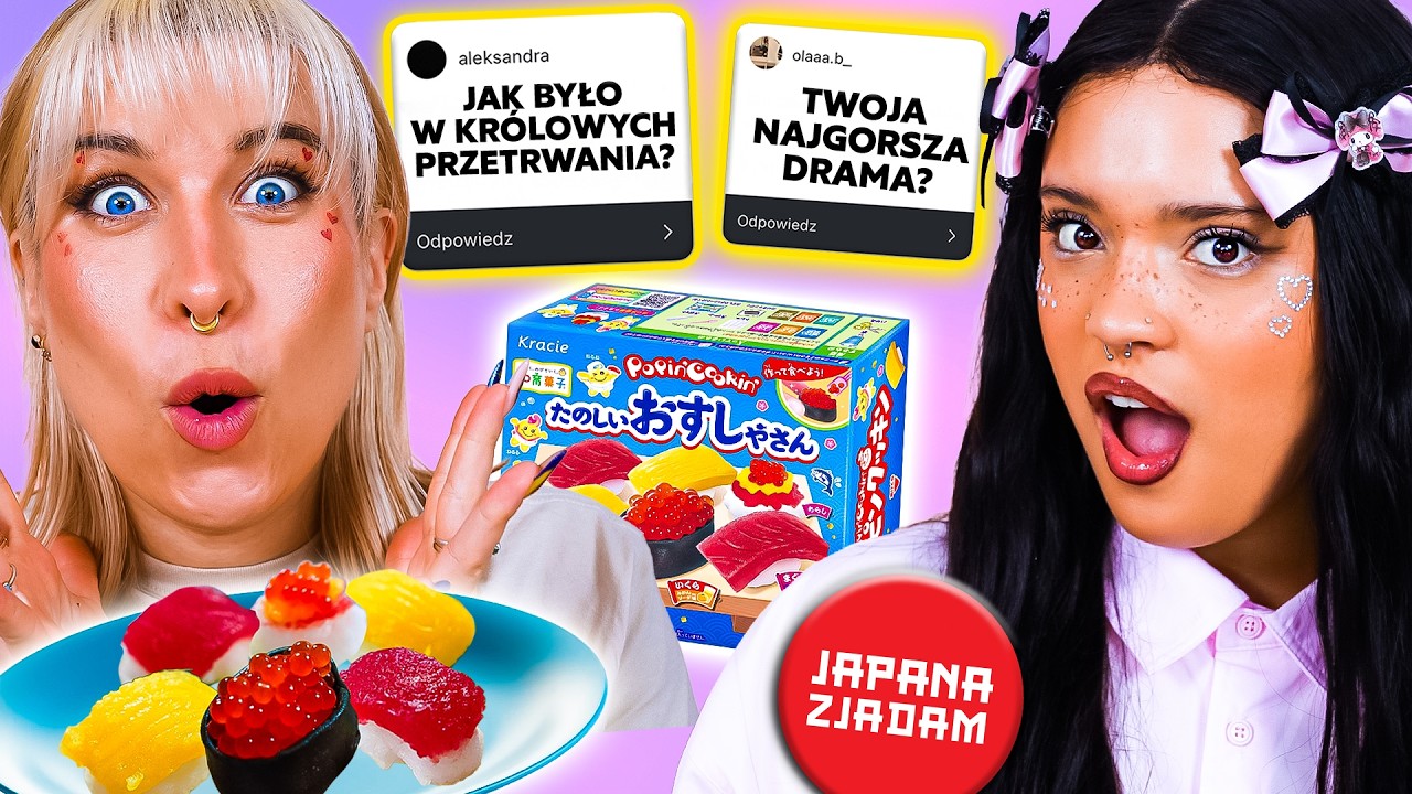 ROBIMY JAPANA ZJADAM z Sarą James + Q&A ! | Agnieszka Grzelak Vlog