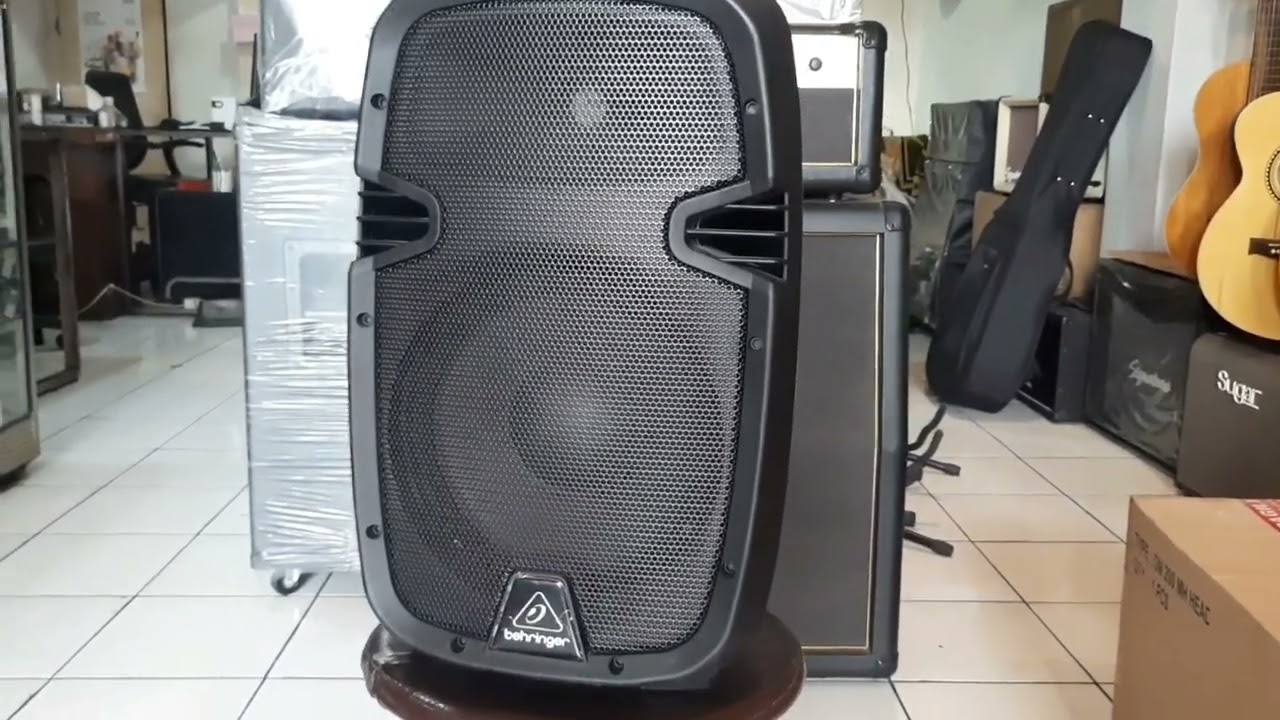 CEK SOUND SPEAKER AKTIF BEHRINGER PK110A REVIEW SPEAKER BEHRINGER PK 110A