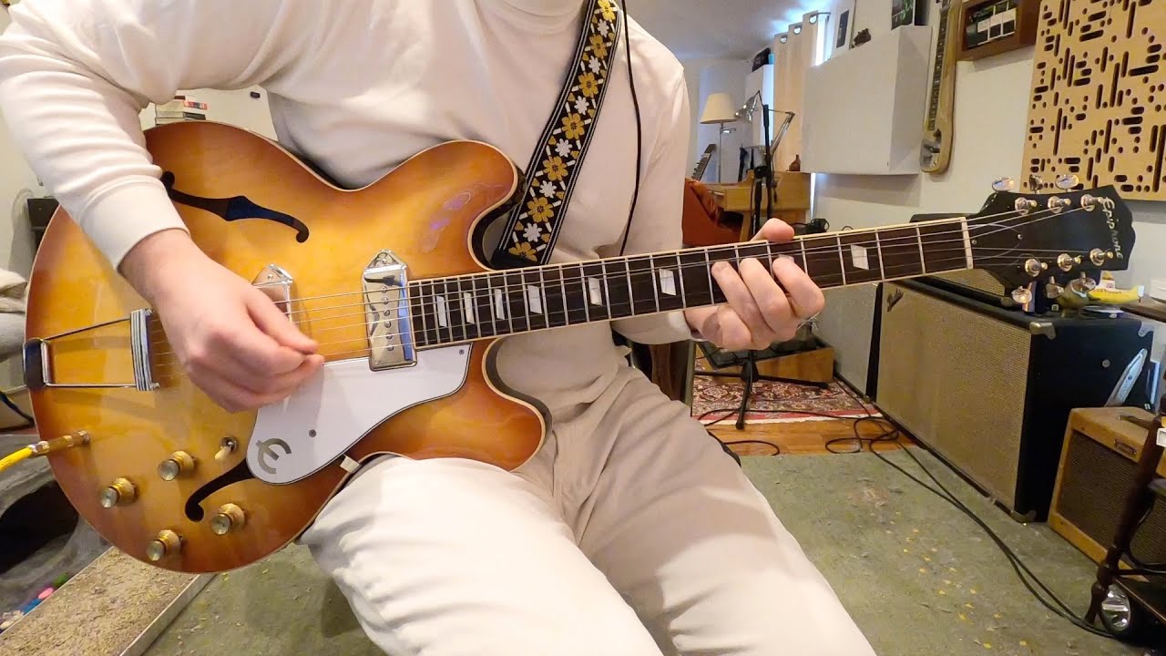 Get Back- The Beatles (John Lennon Isolated Guitar Cover)
