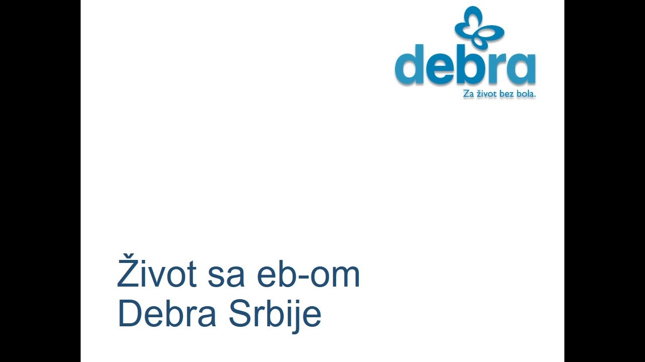 Konferencija za novinare Udruženja za pomoć obolelima od bulozne epidermolize „Debra“ (deca leptiri)