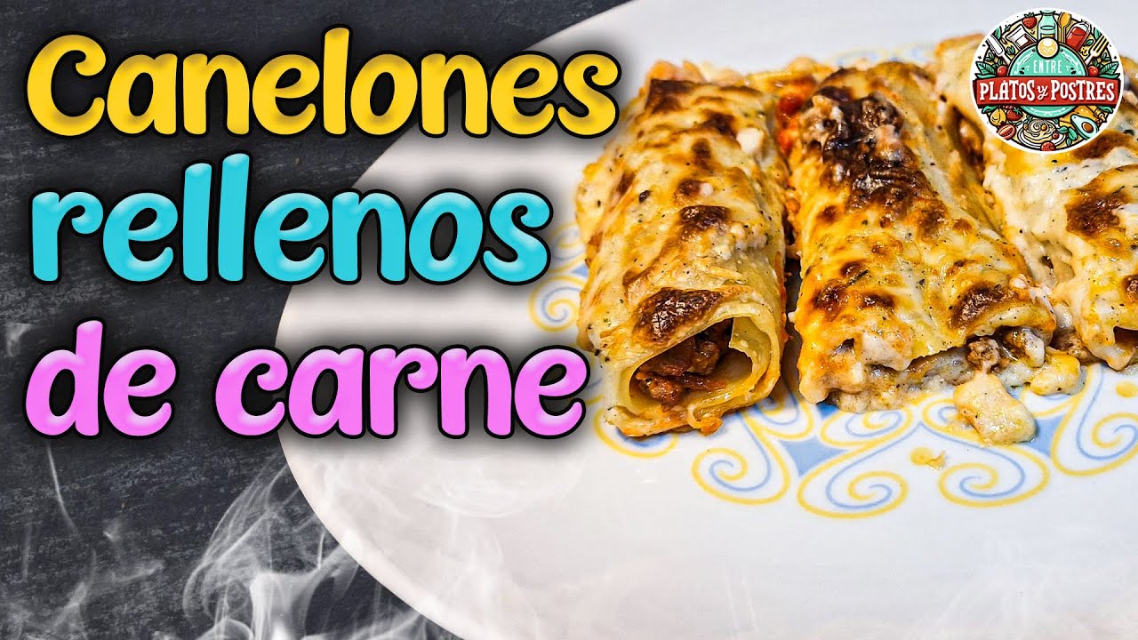🍴🍝 Canelones de Carne con mi toque: ¡Un Clásico Que Nunca Falla! 😋¡Receta Paso a Paso! 📝