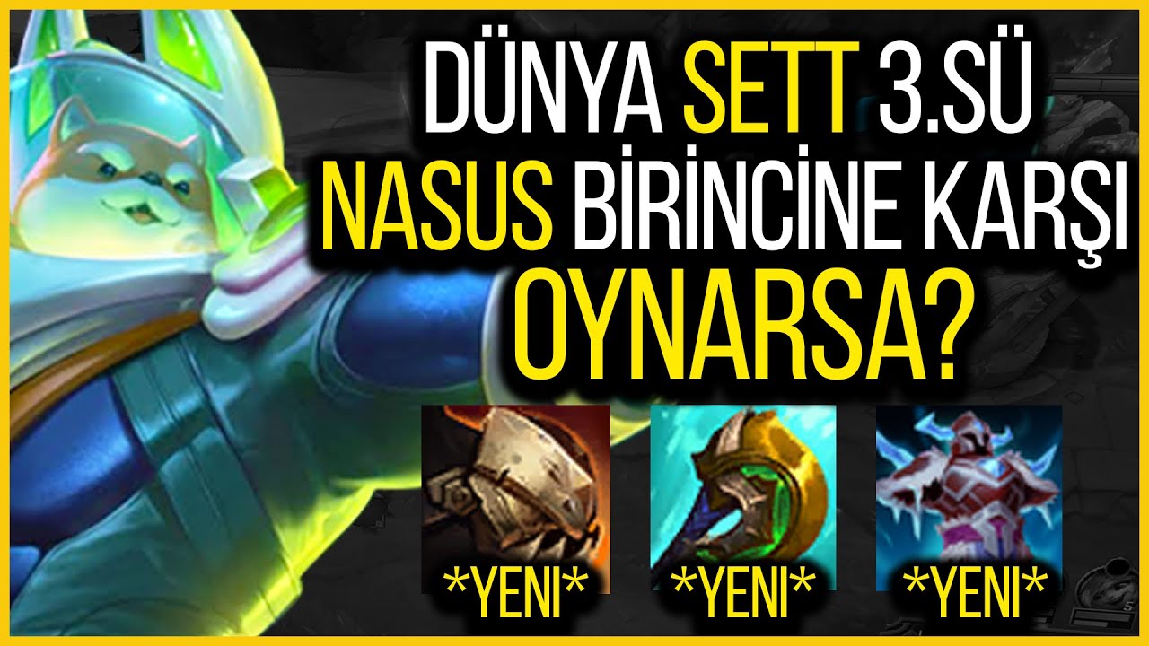 DÜNYA SETT 3.SÜ NASUSUMU FENA DÖVDÜ ONA KÜÇÜK BİR SÜRPRİZ YAPTIM !!!  (WEST YÜKSEK ELO NASUS)