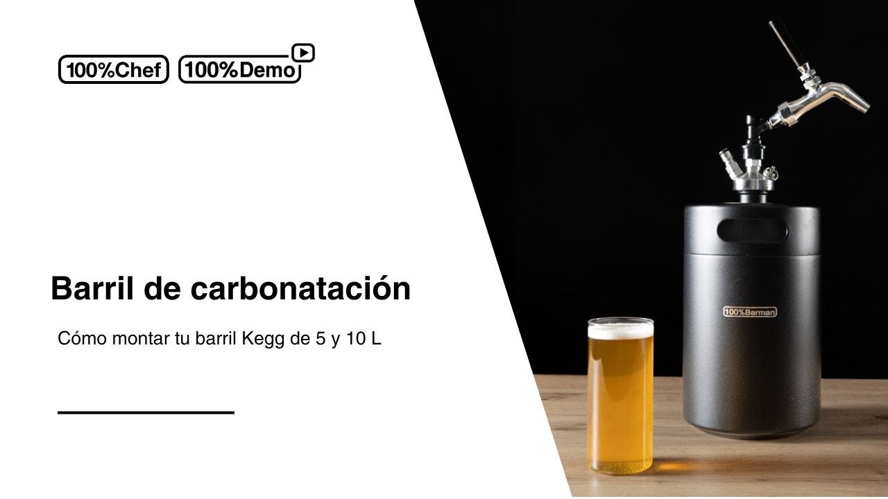 Tutorial de ensamblaje del barril Kegg