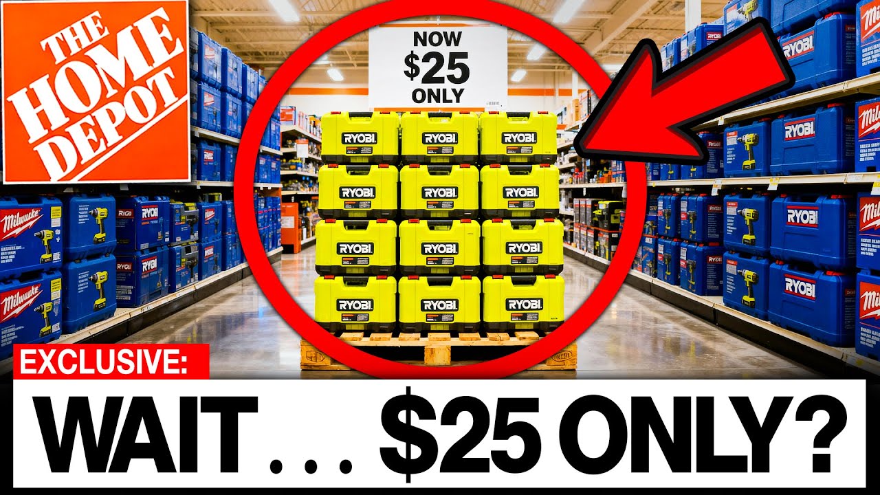 The $25 RYOBI Tool Every Dad SHOULD Be Buying at Home Depot (It’s Flying Off Shelves)
