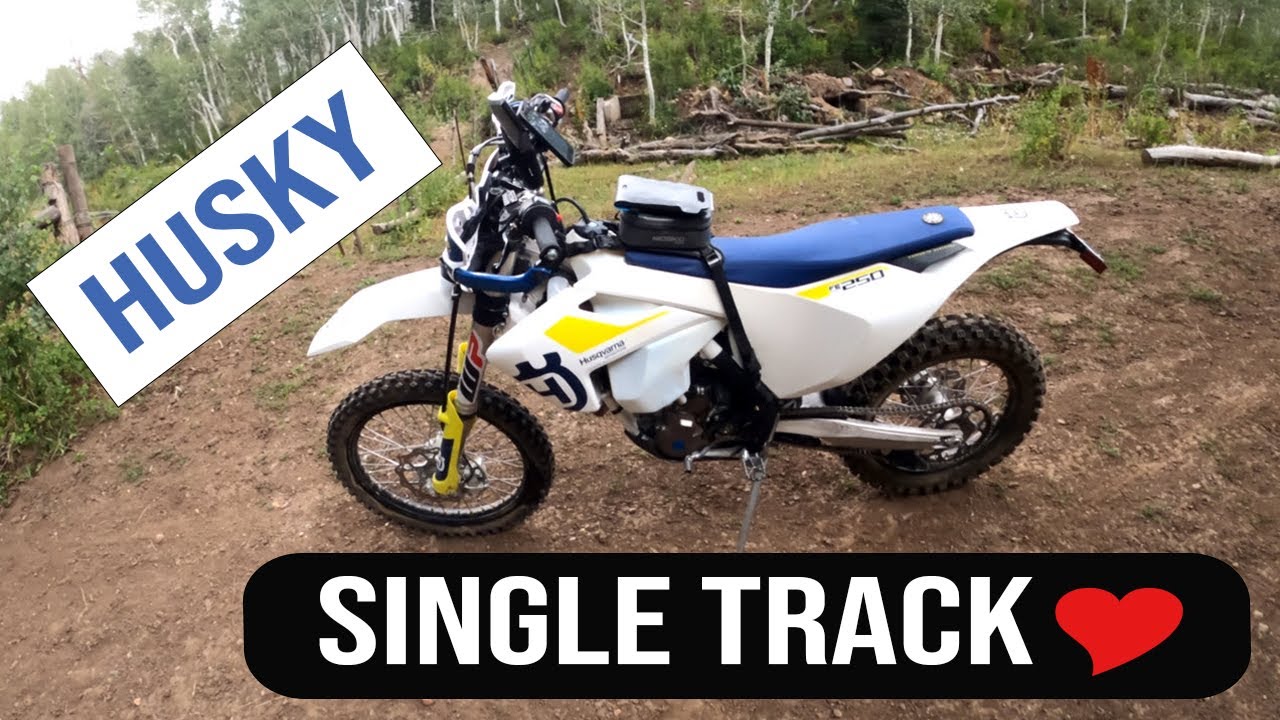 Utah Single Track Love - Husqvarna FE Powered