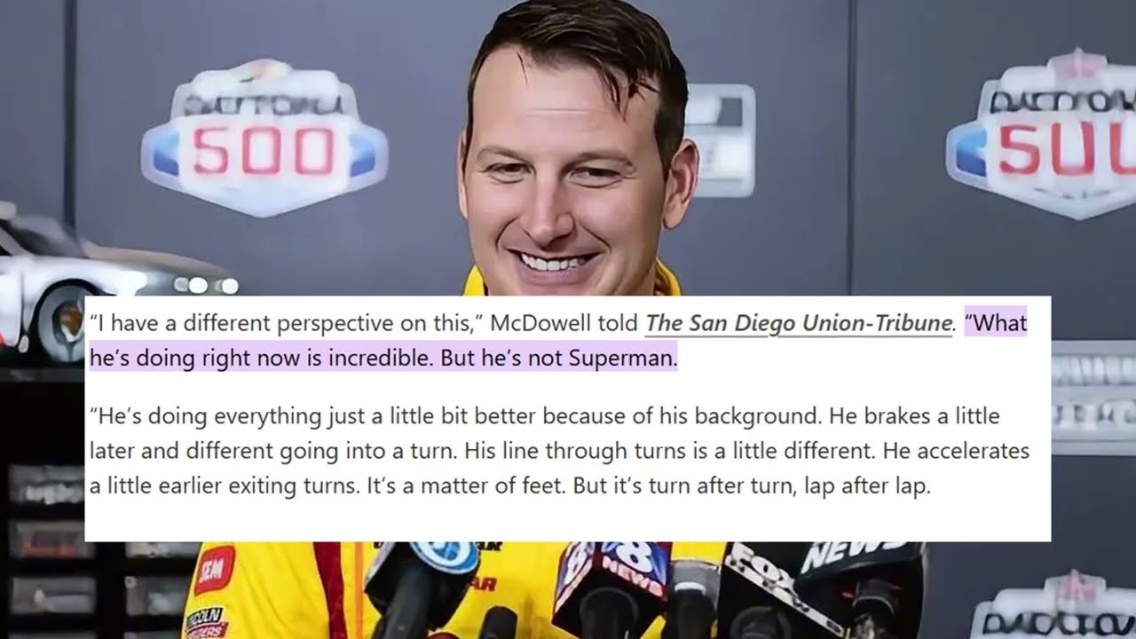 Michael McDowell BRUTUALLY Bashes Shane van Gisbergen!
