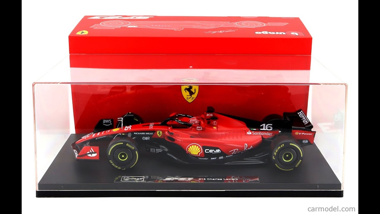 Review:  Ferrari SF23 Charles Leclerc by Bburago