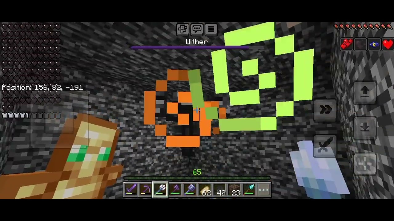 Wither vs me show my gameplay 