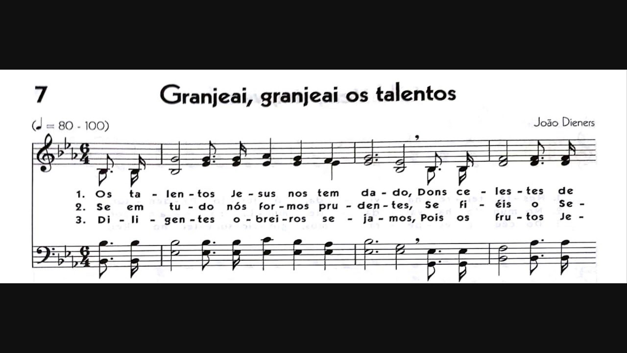 Hinário 5 CCB - Hino 007 - Granjeai, granjeai os talentos - Strings - Teclado Yamaha PSR S670