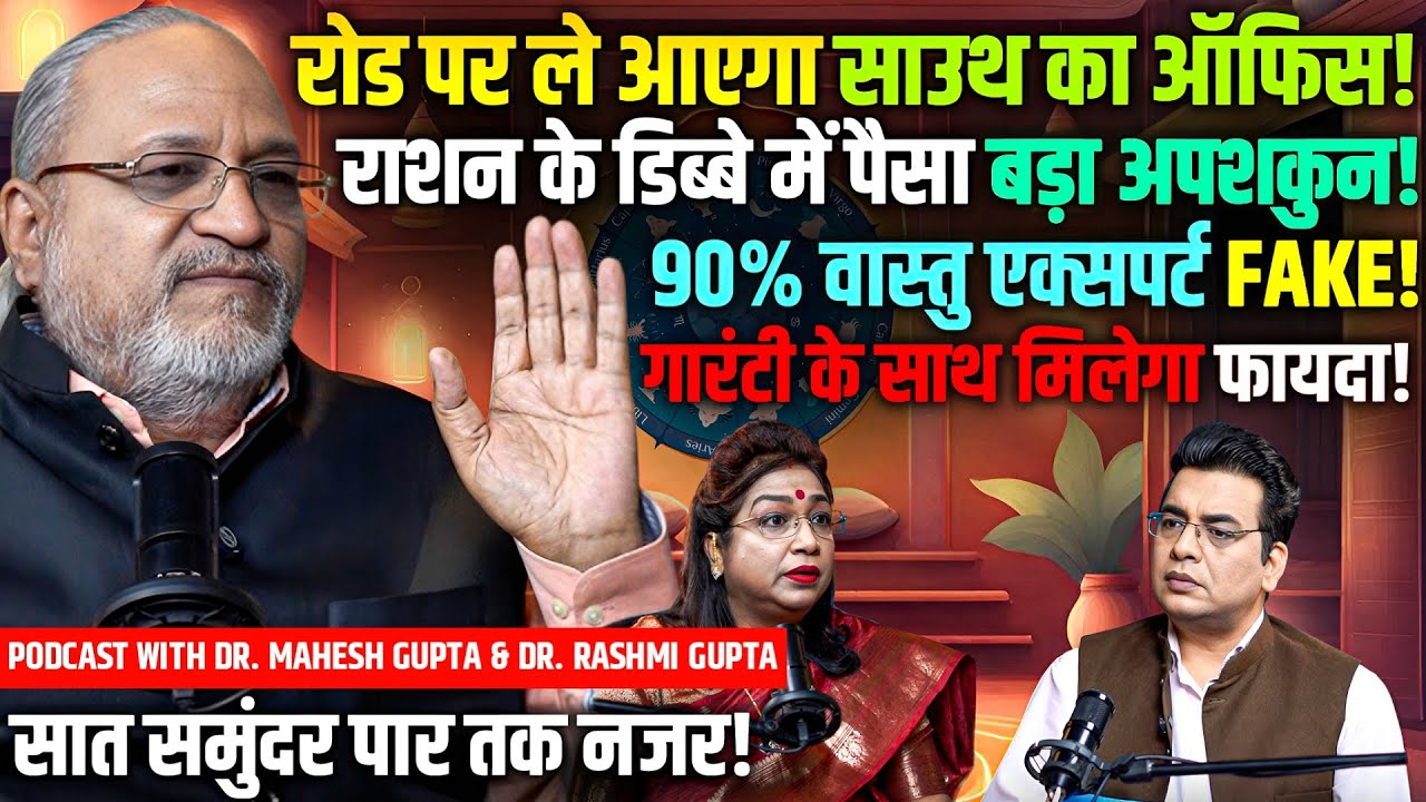 🚨SOUTH दिशा छोड़ दीजिए🏡 बच्चों को किस दिशा में सोना चाहिए🙎 FAKE VAASTU🔴 Dr. Mahesh and Rashmi Gupta
