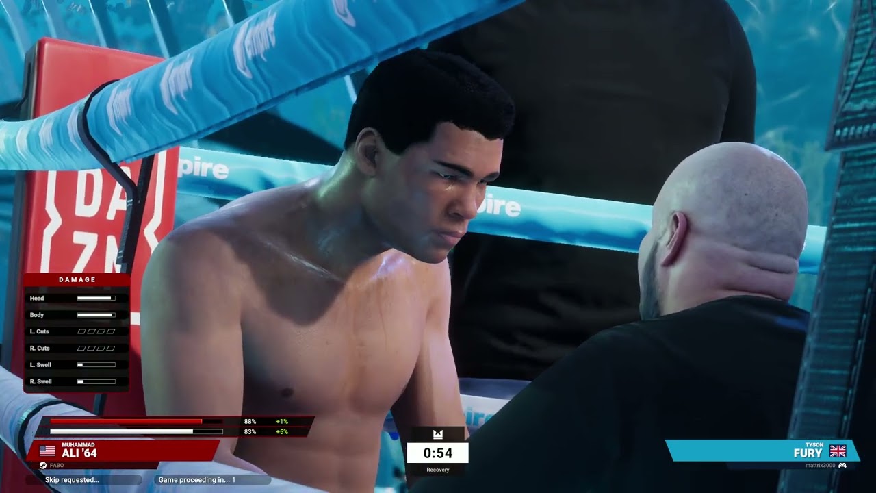 Ali vs Backfoot Fury - Undisputed