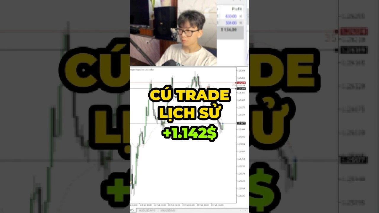 1000$ trong 1 tối liệu c&oacute; dễ? #trading #forex #tradequy #hoctradequy #ftmo