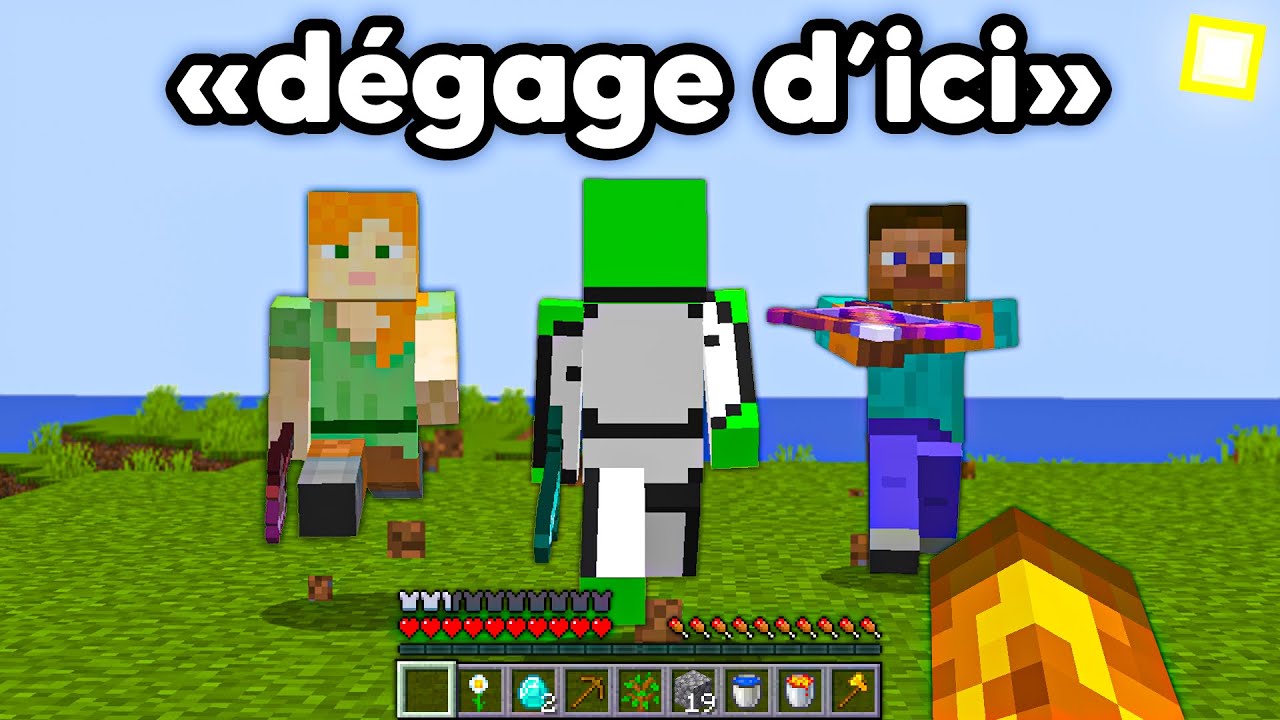 Je me suis infiltr&eacute; sur des Serveurs Inconnus de Minecraft..