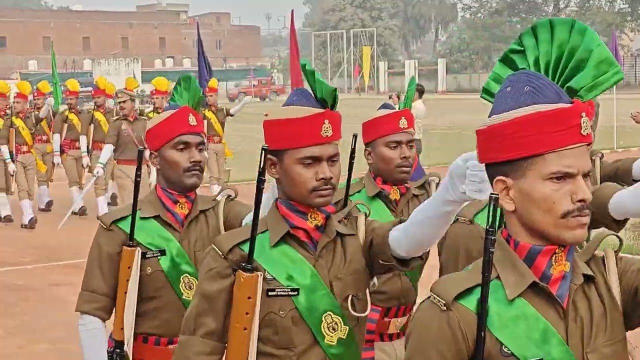 26 January,Fatehpur police line 🫡 final parade #26january #police #finalparade 