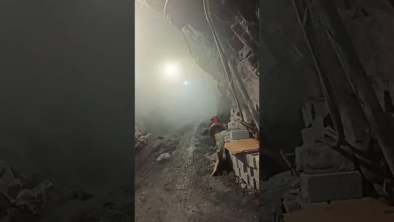 Real video of coal mine gas explosion #youtubeshorts #shrots