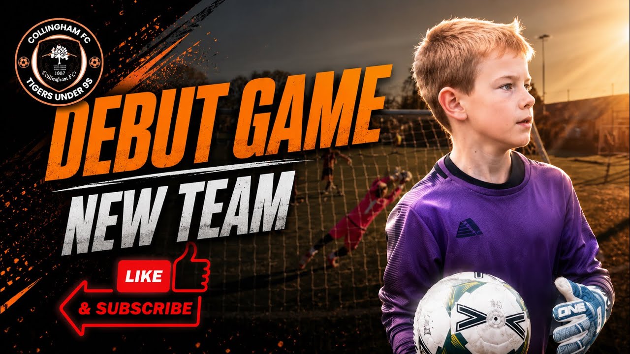 [ Debut Game ] for new team Collingham FC