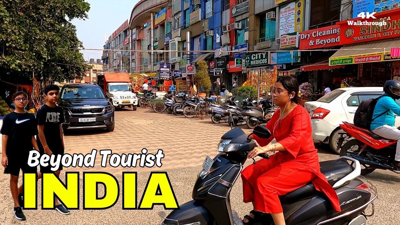 🇮🇳 Unseen India 2025 | Deep Inside Delhi&rsquo;s Real Local Streets | Silent Documentary 4K Walk