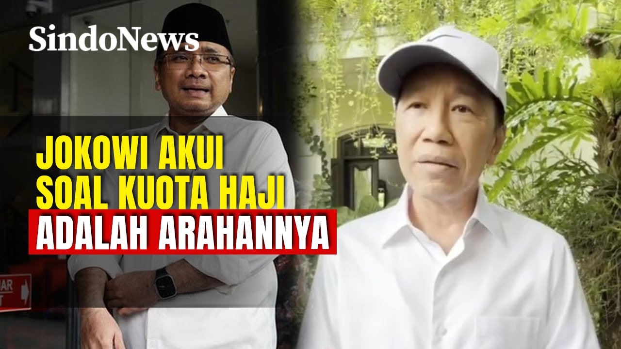 Jokowi Akui soal Kuota Haji Adalah Arahannya | Sindo Trending | 30/01