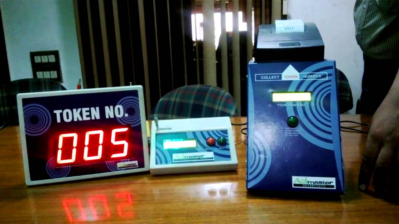 Queue Management System  Call  9018755551 or 9796810099 Token Display System