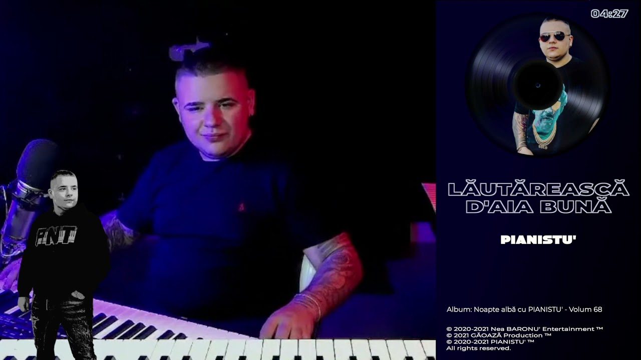 PIANISTU' - Lăutărească d'aia bună 👉 LIVE 👈