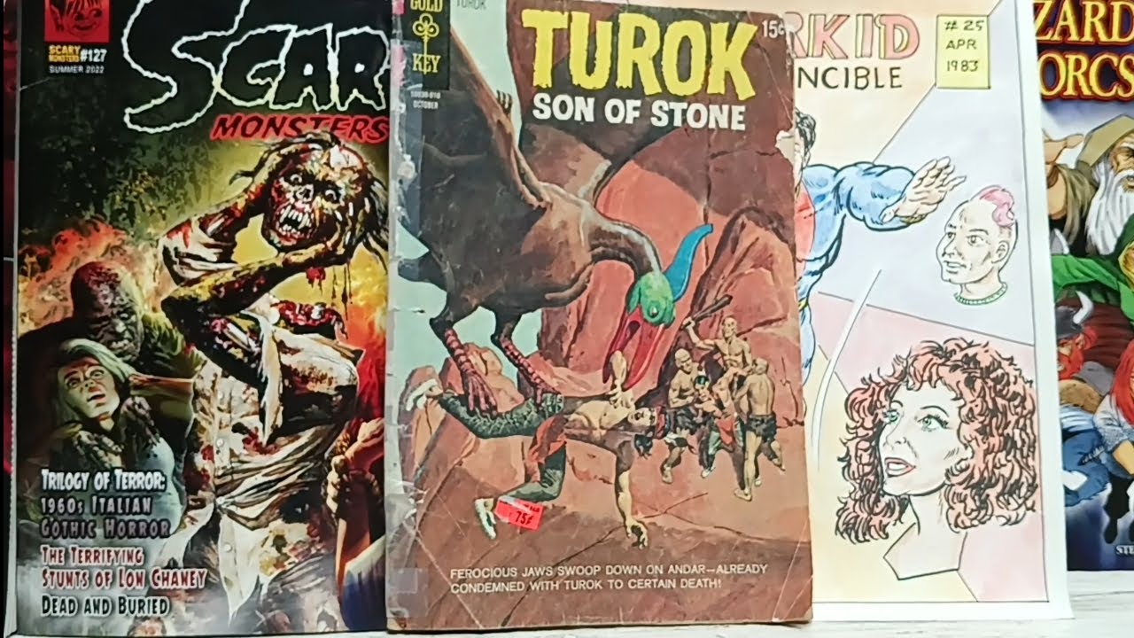 EP 1188 Turok, Son Of Stone #71 1970 Gold Key Comics, автор Альберто Джиолитти. Классические дино...