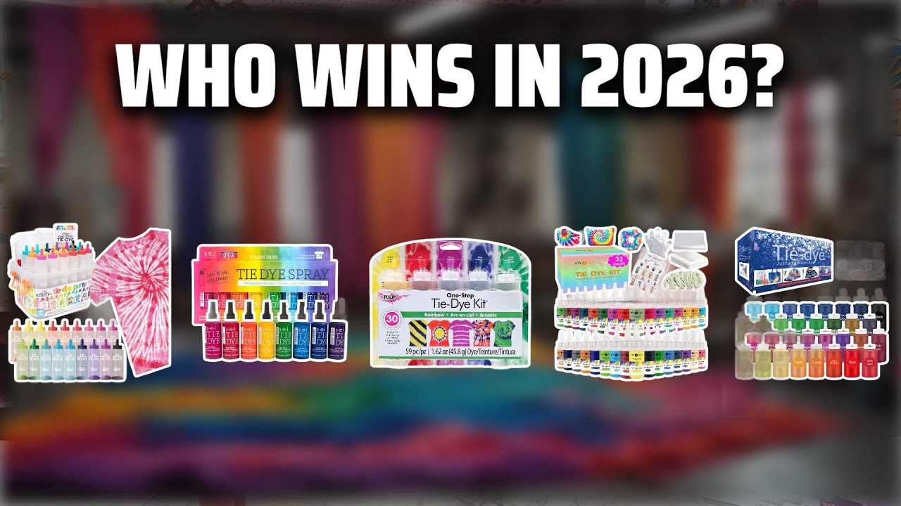 The Top 5 Best Tie Dye Ink in 2026 - Must Watch Before Buying!