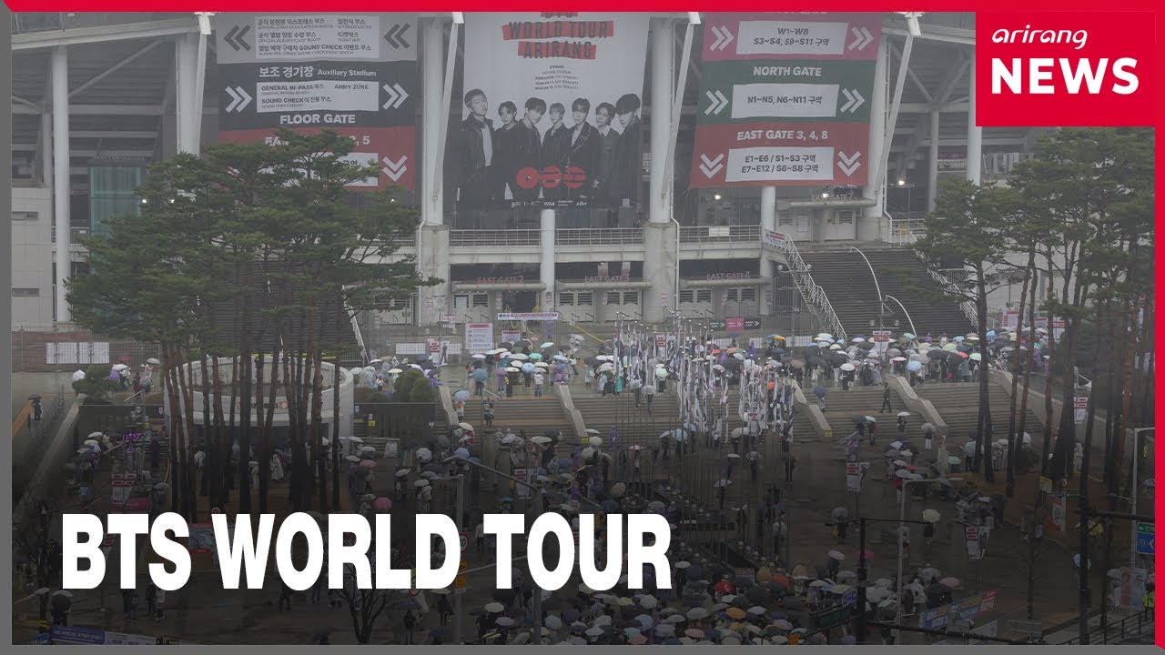 Live from BTS concert scene: World Tour &lsquo;ARIRANG&rsquo; kicks off in Goyang tonight