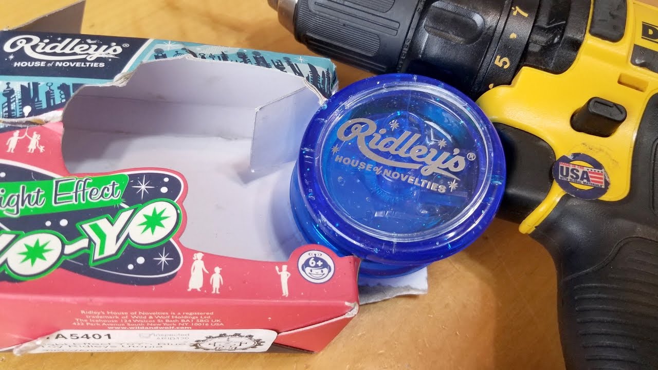 Ridleys Light Up YoYo Unboxing Reivew & Durability Test.