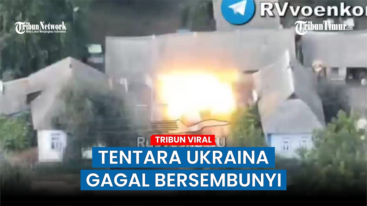 Rekaman Upaya Persembunyian Tentara Ukraina Gagal Lagi, VIRAL!!