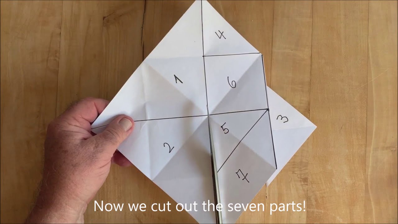 Tangram - do it yourself - fast and easy