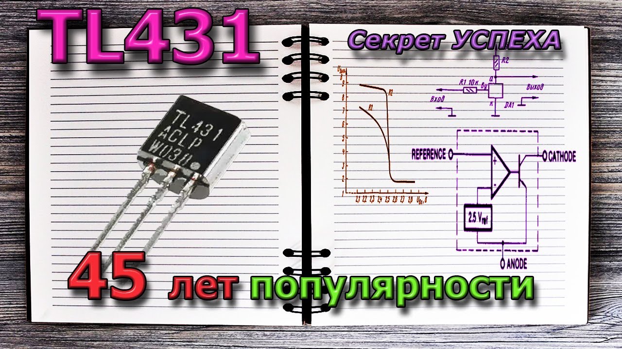 ✅ Стабилизатор TL431 Секрет успеха и популярности. Что с ней не так