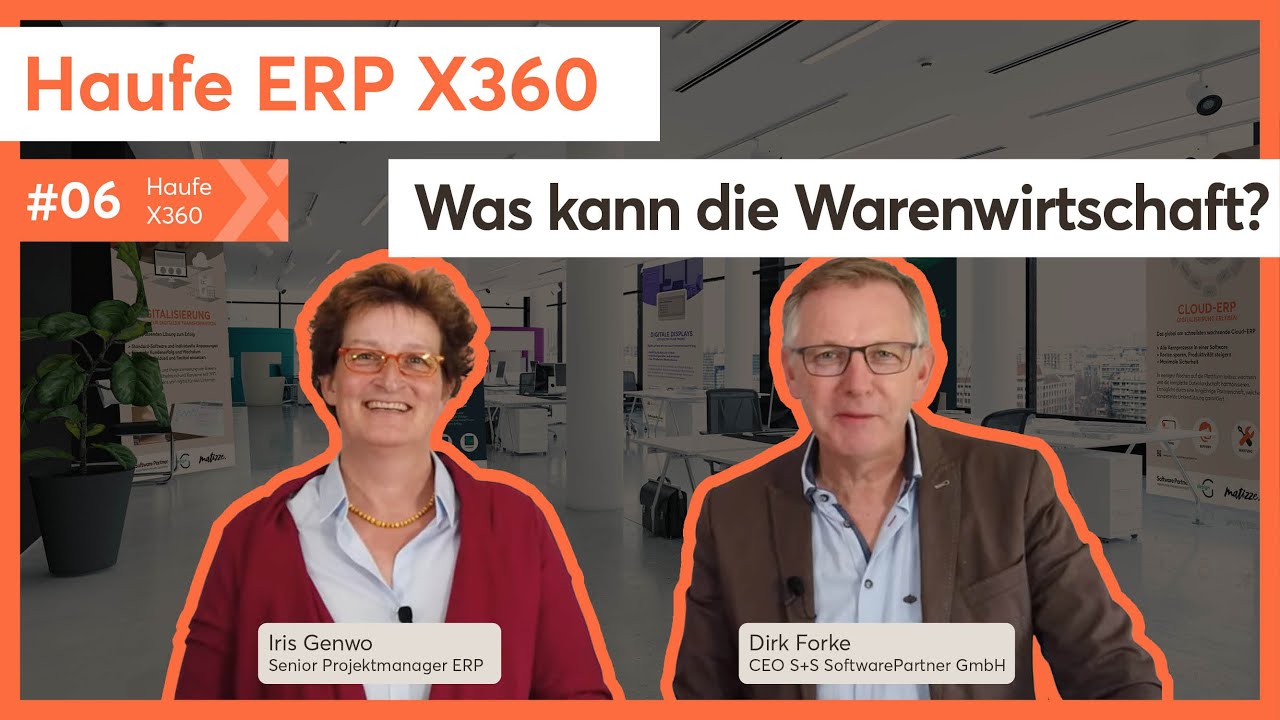 Haufe X360 | Einführung in die Warenwirtschaft