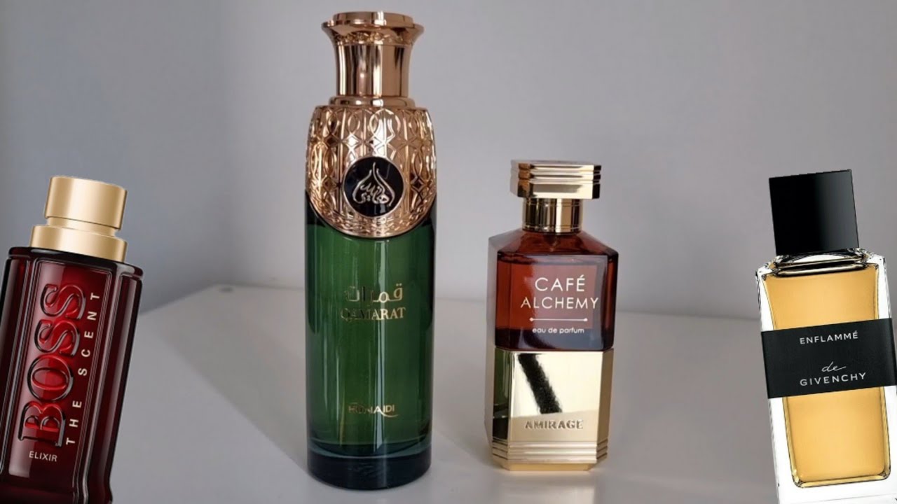 Shaikh Mohd Saeed Düfte | Qamarat | Café Alchemy | Givenchy Enflammé & Boss The Scent Elixir Klone?