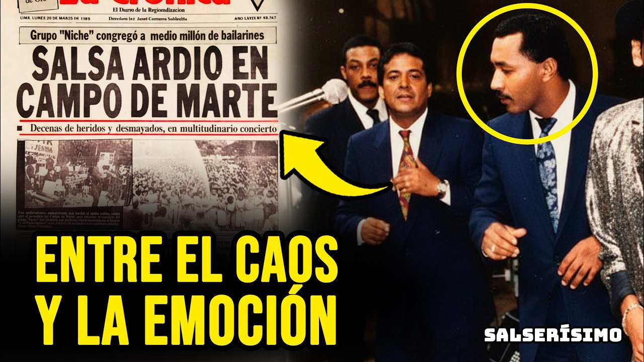 El PRIMER CONCIERTO de Niche en Lima que pudo acabar en DESASTRE | Documental | Salserísimo