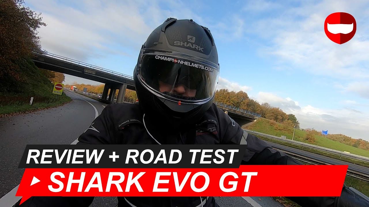 Shark EvoGT модуляр Шлем Обзор и Дорожный Тест - ChampionHelmets.com
