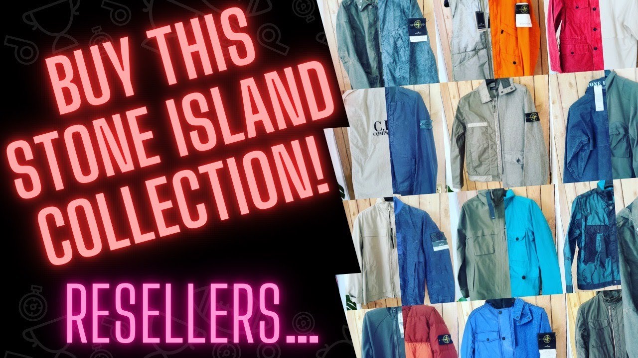Must Watch! Reselling a HUGE Stone Island Collection. 28 Items! Resellers making money! Wow.