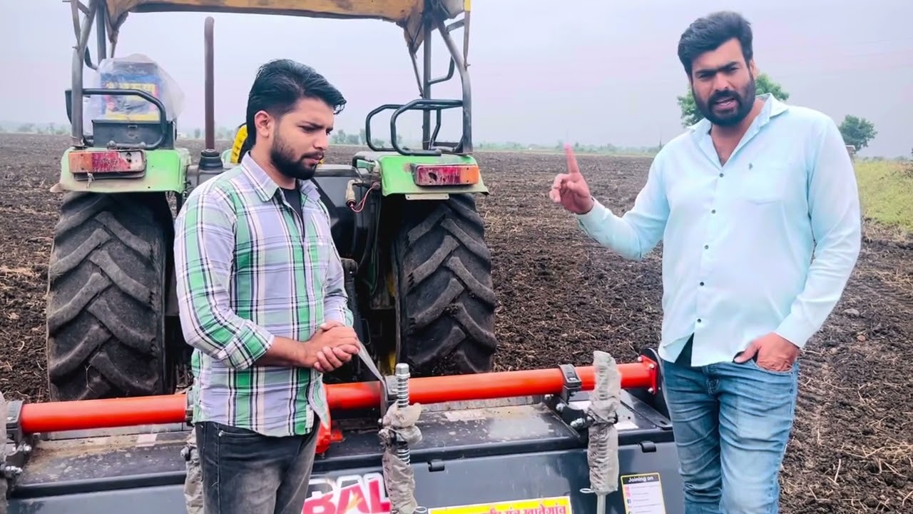 MP  में BIRBAL  रोटावेटर का किसानो के साथ शानदार  रिव्यू 
