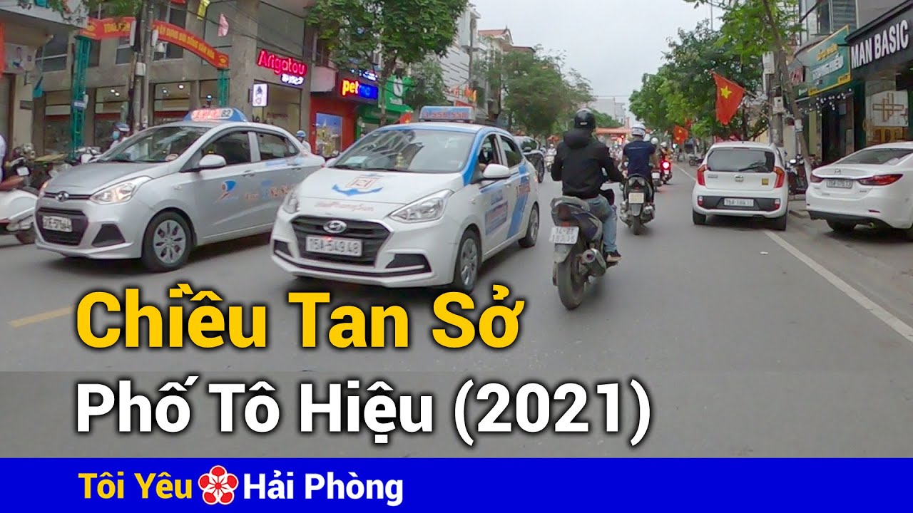 Ô tô xếp hàng dài chiều tan sở | Đường Tô Hiệu ở Hải Phòng năm 2021